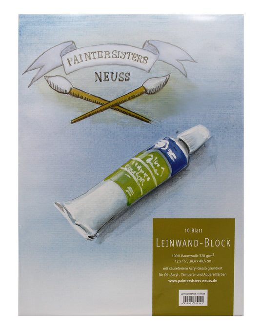 Malblock Leinwand 30x40