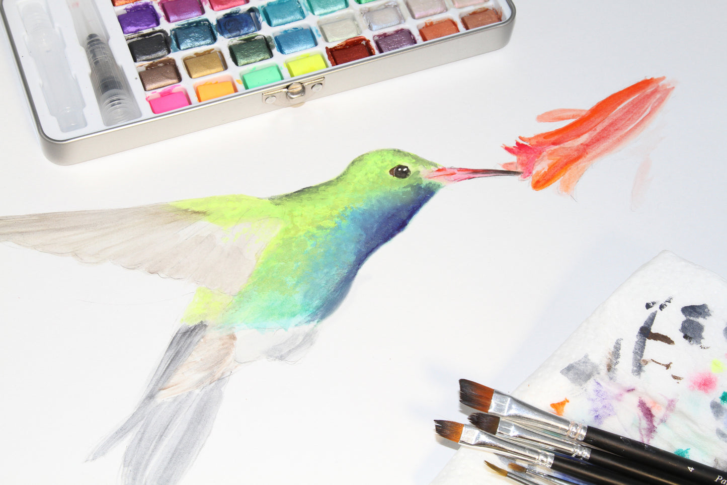 Malset Aquarellkasten 90er