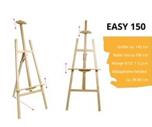 Holzstaffelei EASY 10er Set