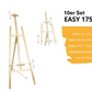 Holzstaffelei EASY 10er Set