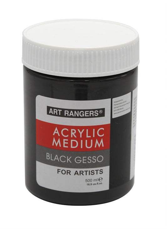 Gesso Grundierung schwarz 500ml