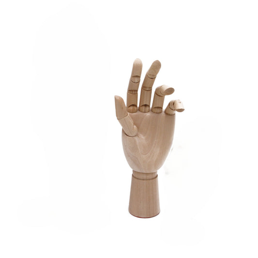 Gliederhand Holz 25 cm