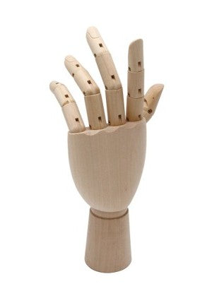 Gliederhand Holz 25 cm