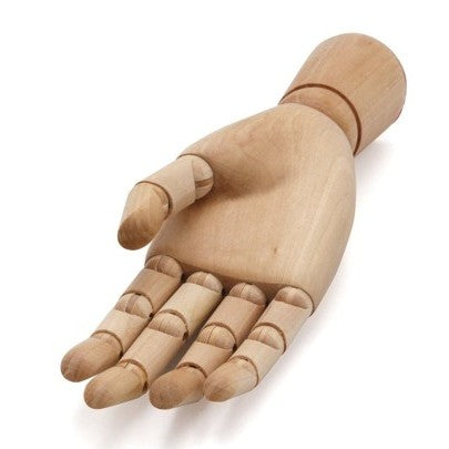 Gliederhand Holz 25 cm