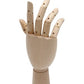 Gliederhand Holz 25 cm