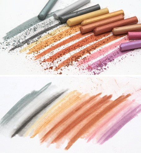 Soft-Pastell METALLIC 10er