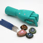 Mini Silikon Pinsel Set 5er