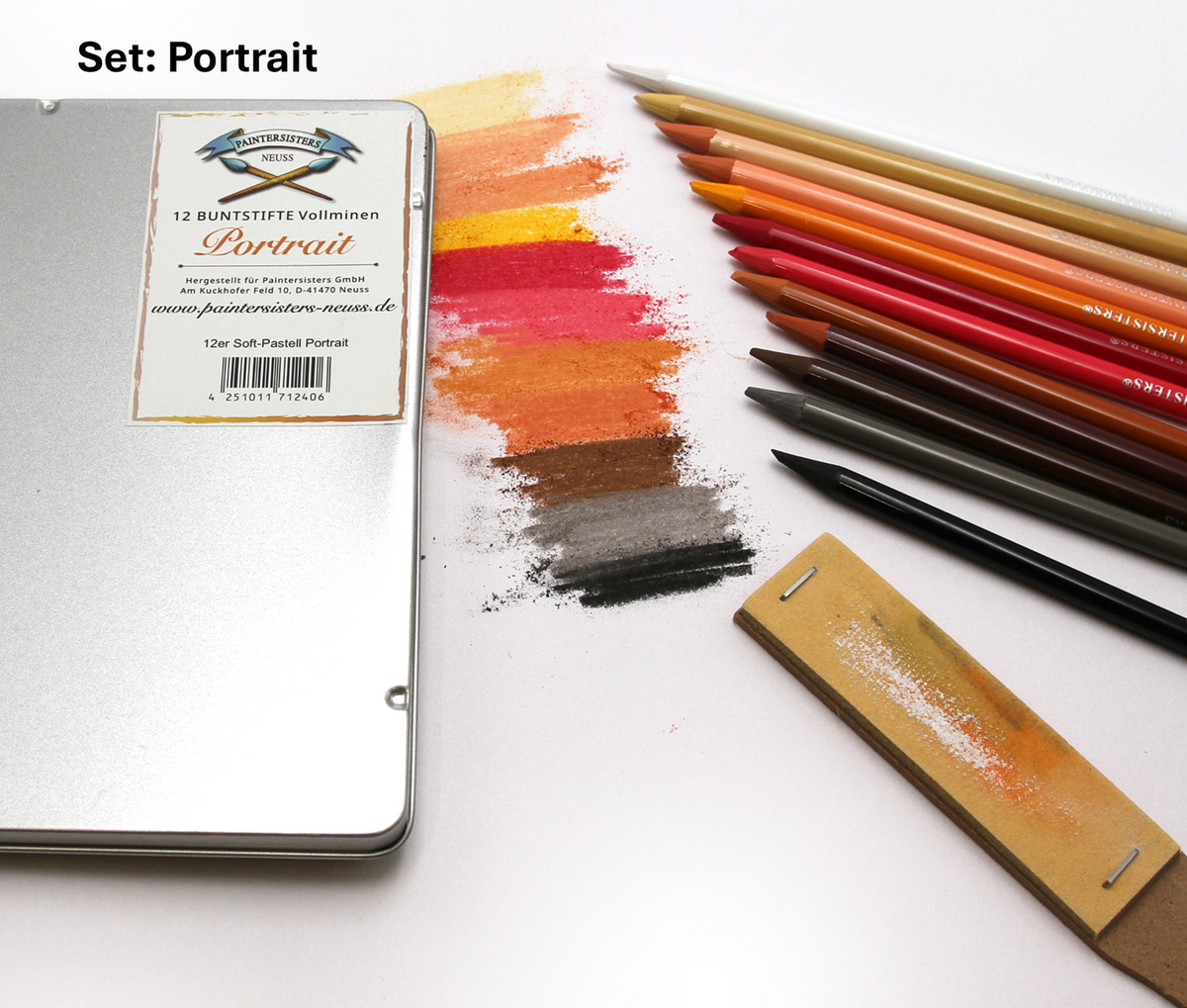 Buntstifte Softpastell 12er