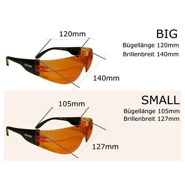 RED ROCK Brille Cobra Klar